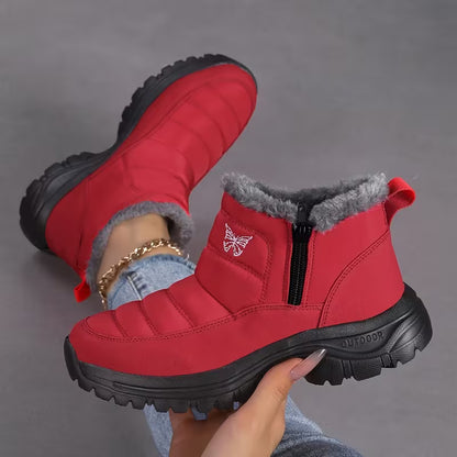 Women's Plush-Lined Chunky Winter Boots