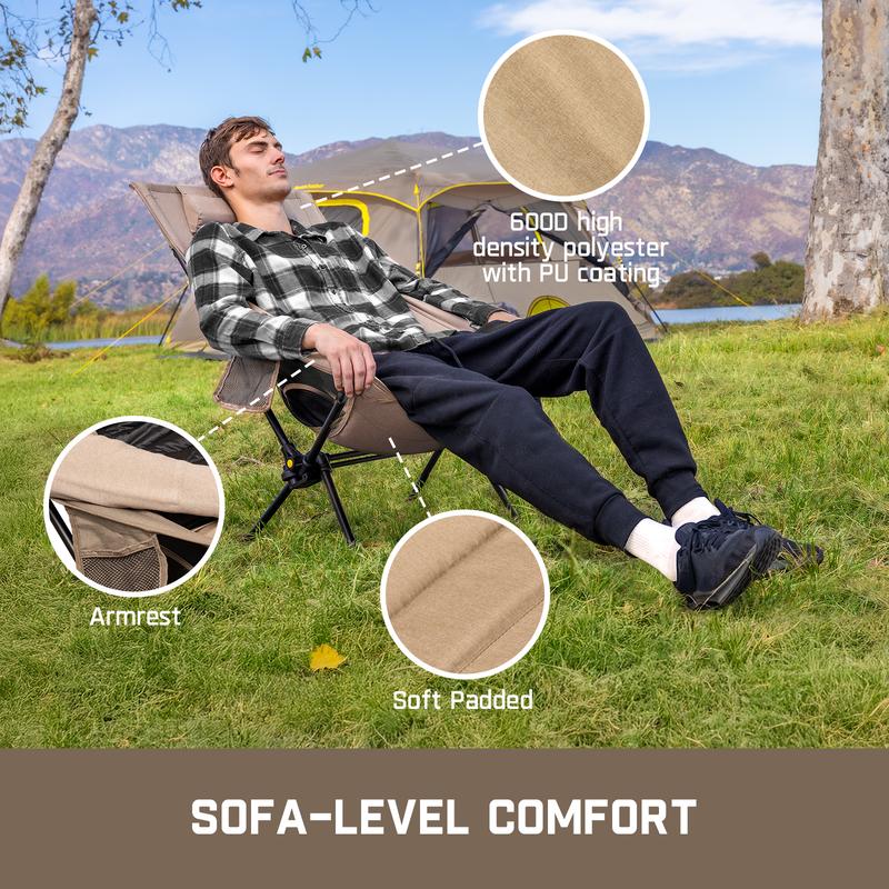 Foldable Rocking Camping Chair