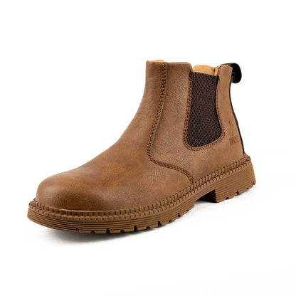 Men's Steel Toe Pull-On Work Boots