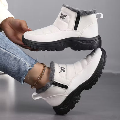 Women's Plush-Lined Chunky Winter Boots