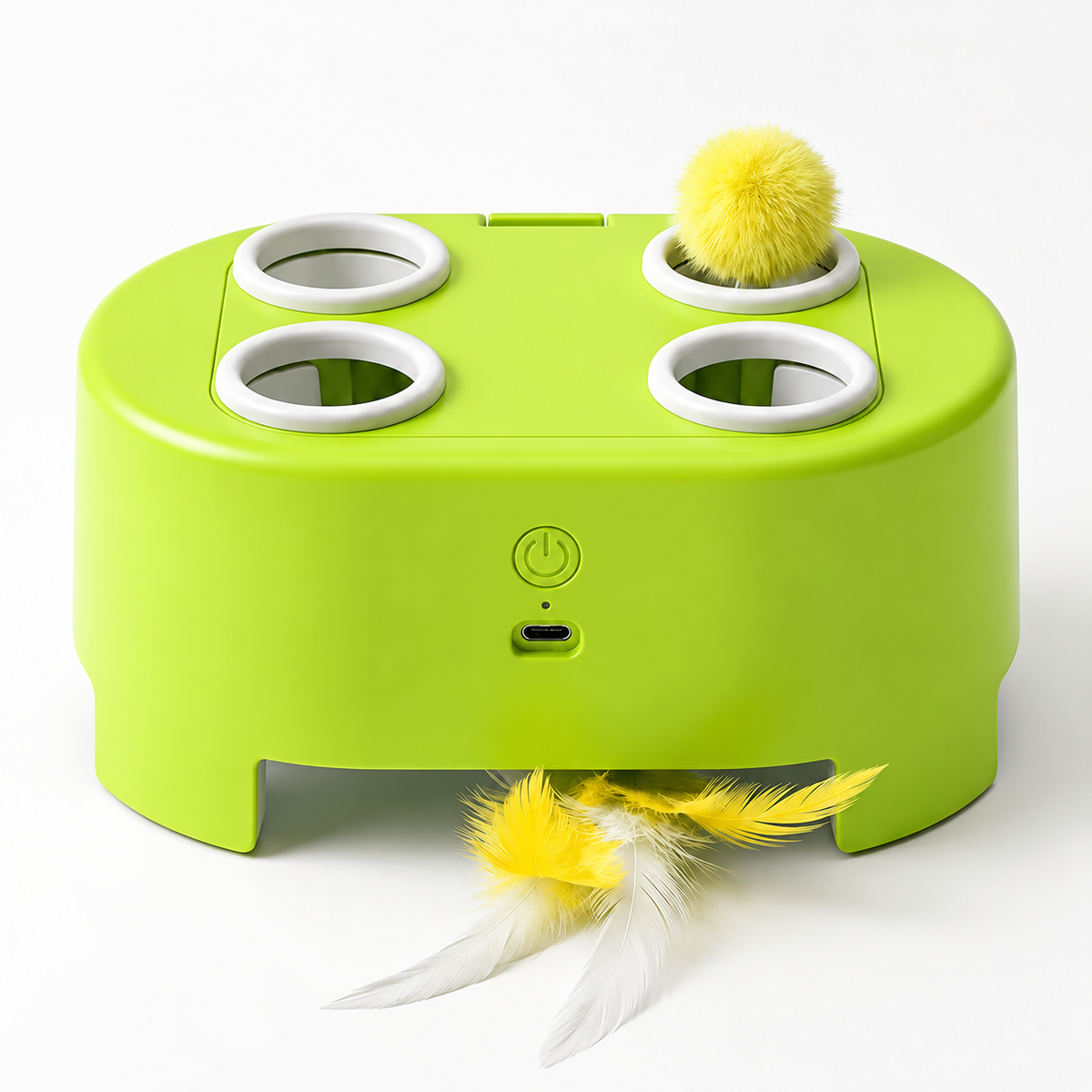 Interactive Pop-Up & Feather Cat Toy
