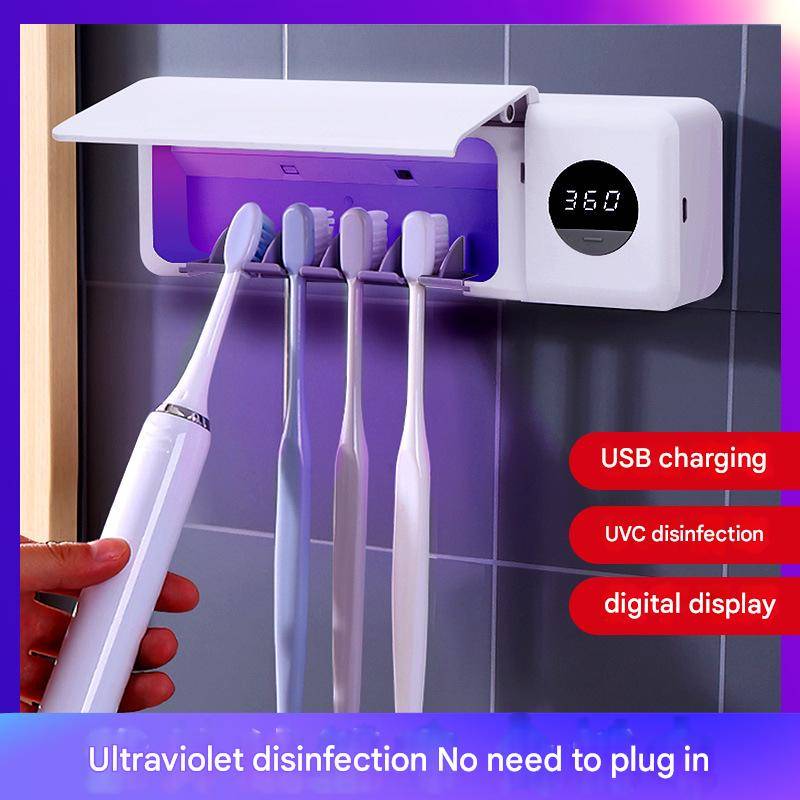 Wall-Mounted Automatic Toothbrush Steriliser