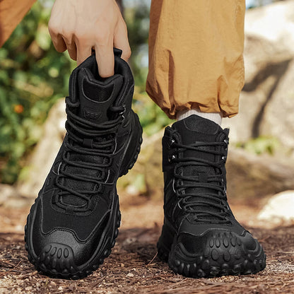 Men's Rugged High-Top Hiking Boots