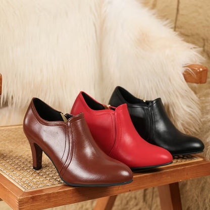 Women's Pointed-Toe High Heel Ankle Shoes