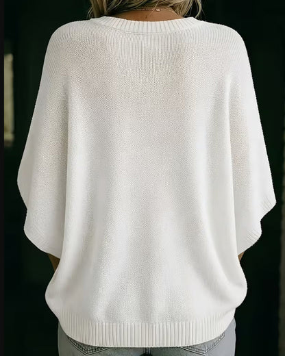 Women's Loose Crew Neck Pullover