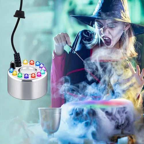 12-LED Colour-Changing Ultrasonic Mist Maker