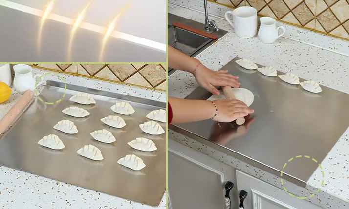 Stainless Steel Kitchen Cutting Board