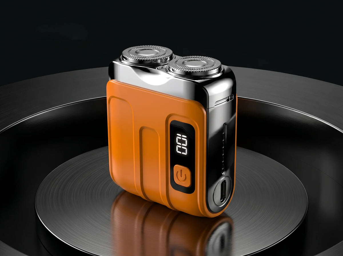 Men's Portable Dual-Head Electric Shaver