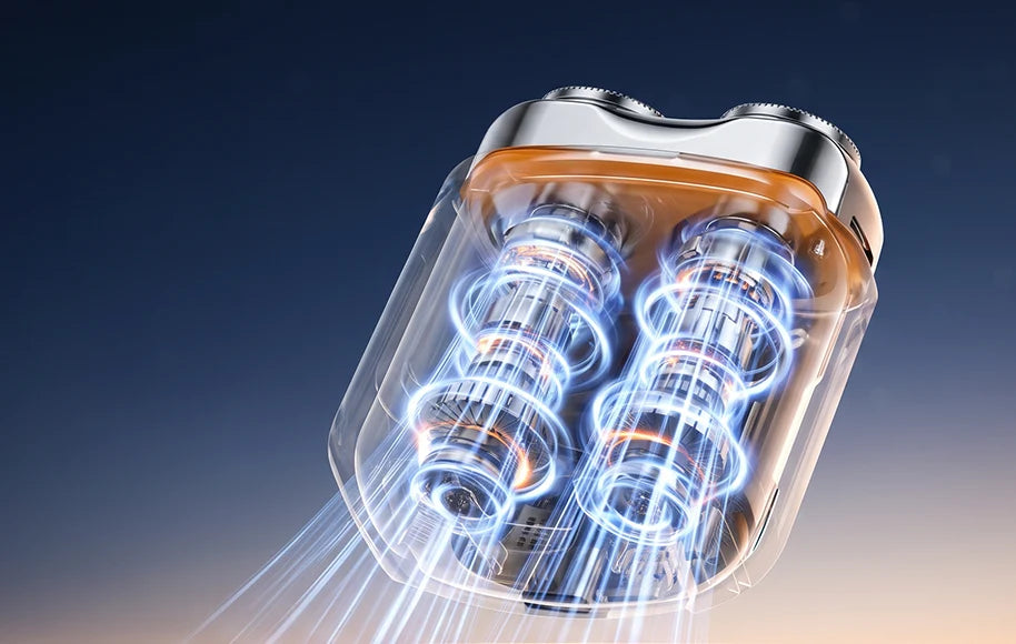 Men's Portable Dual-Head Electric Shaver