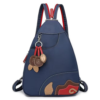 Women's Floral Detail Convertible Backpack