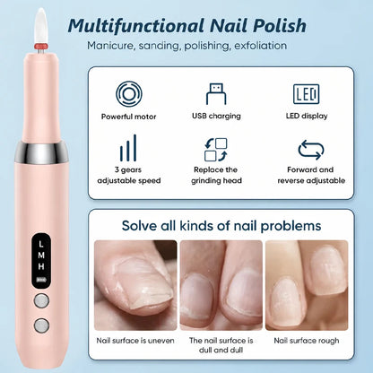 Rechargeable Electric Nail Care Kit