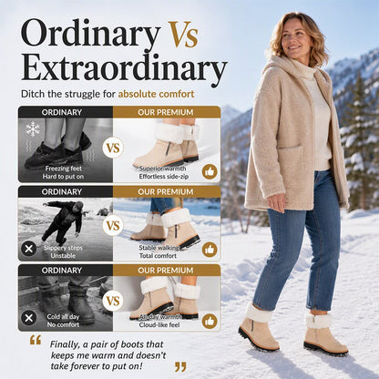 Women's Cosy Fur-Lined Winter Ankle Boots