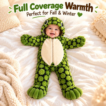 Baby Cosy Turtle Hooded Onesie
