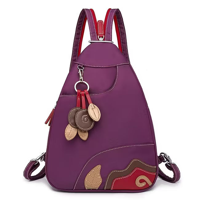 Women's Floral Detail Convertible Backpack