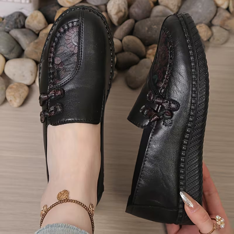 Women's Decorative Slip-On Loafers