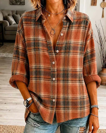 Women's Heritage Plaid Relaxed Shirt