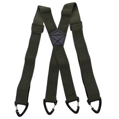 Men's Adjustable X Back Suspenders