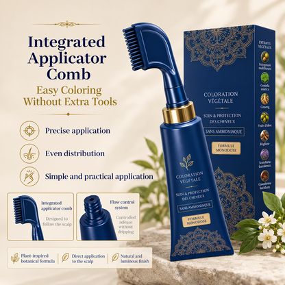 Easy-Apply Hair Colour Comb