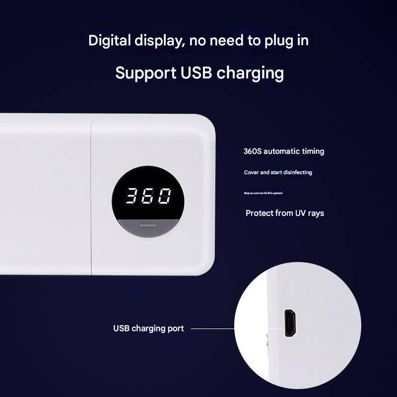 Wall-Mounted Automatic Toothbrush Steriliser