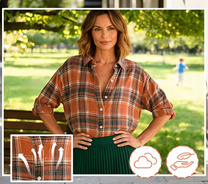Women's Heritage Plaid Relaxed Shirt