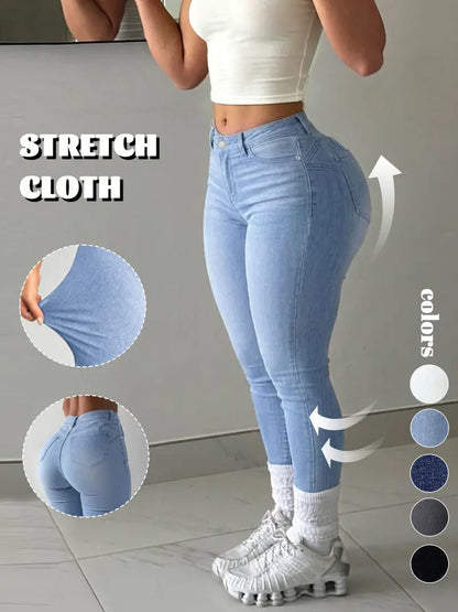 Women's High-Rise Stretch Skinny Jeans
