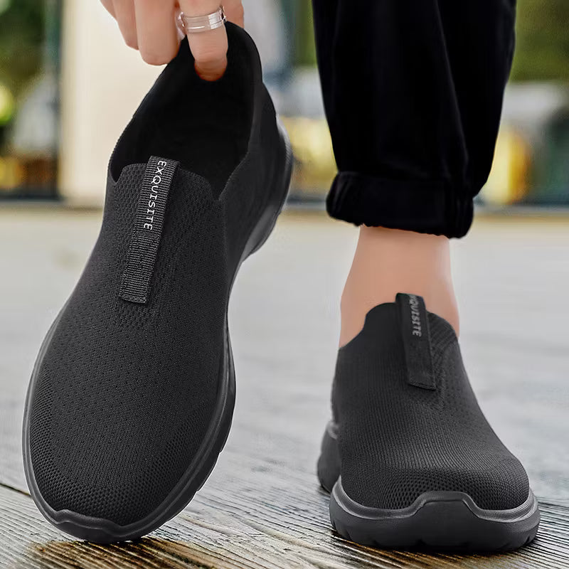 Men's Mesh Slip-On Casual Trainers