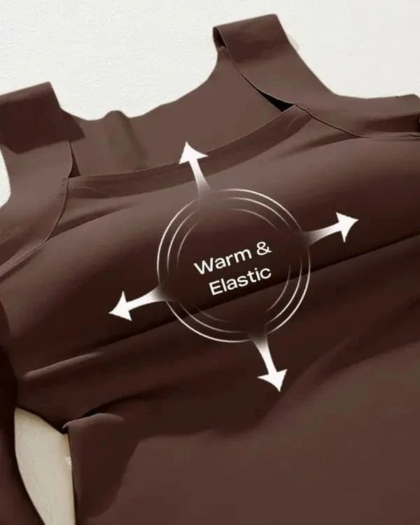 Women's U-Neck Built-In Bra Tank Top