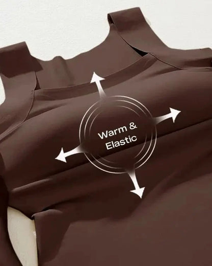 Women's U-Neck Built-In Bra Tank Top