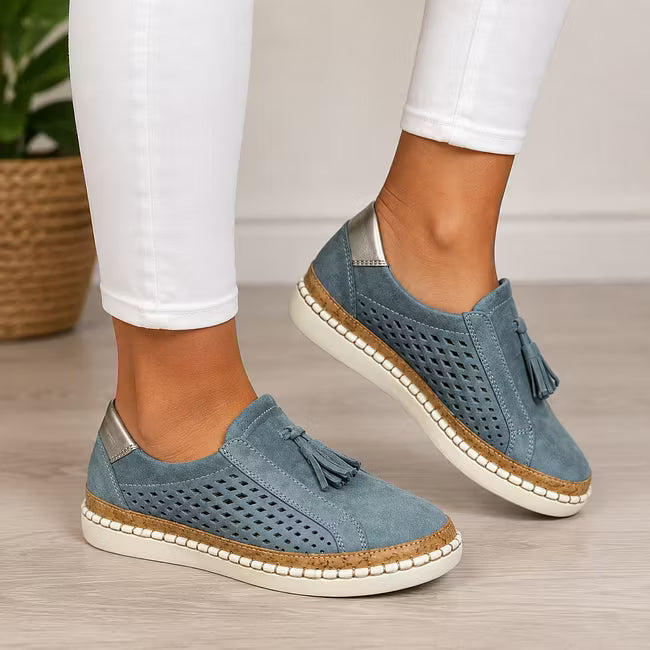 Women's Tassel Detail Slip-On Loafers