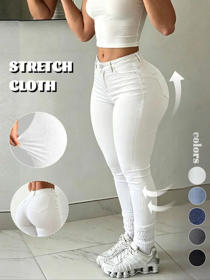 Women's High-Rise Stretch Skinny Jeans
