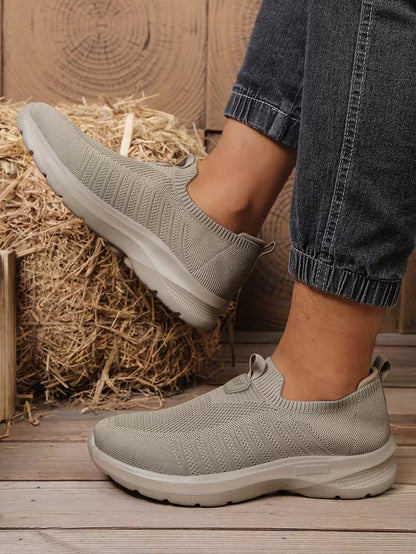 Men's Knit Slip-On Trainers