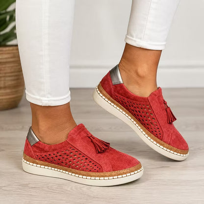 Women's Tassel Detail Slip-On Loafers