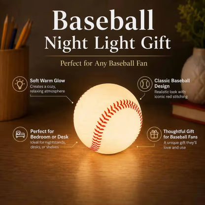 Baseball Glow Night Light