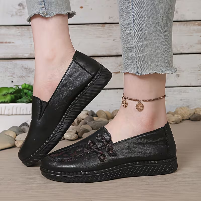 Women's Decorative Slip-On Loafers