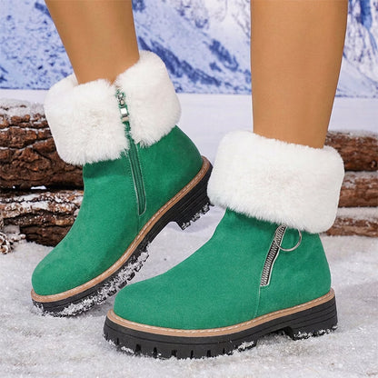 Women's Cosy Fur-Lined Winter Ankle Boots