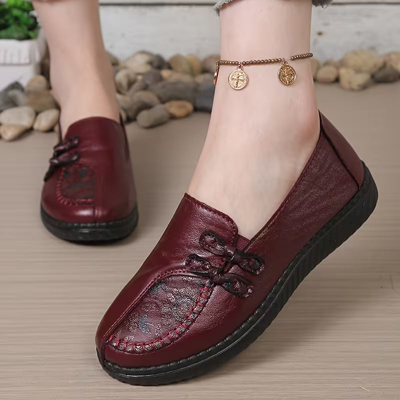 Women's Decorative Slip-On Loafers