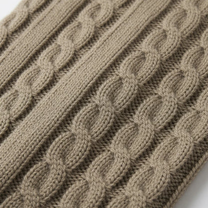 Men's Stand Collar Button Knit Cardigan