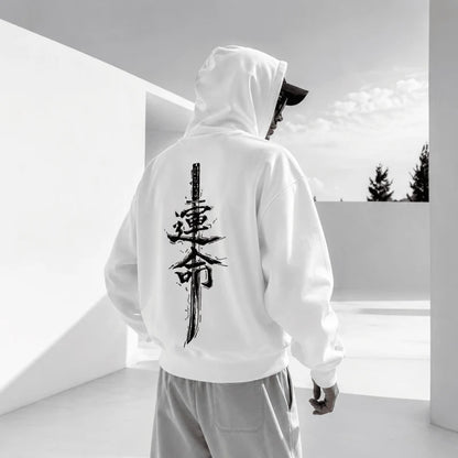 Men's Statement Graphic Pullover Hoodie