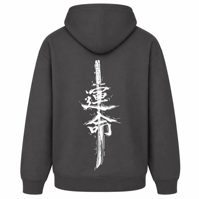 Men's Statement Graphic Pullover Hoodie