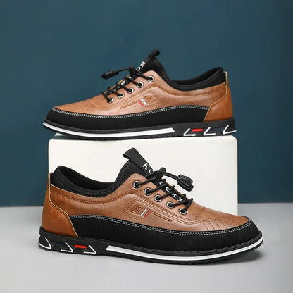 Men's Quick Lace Casual Walking Shoes