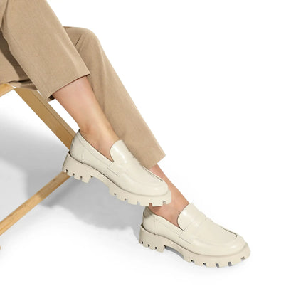 Women's Chunky Sole Casual Loafers