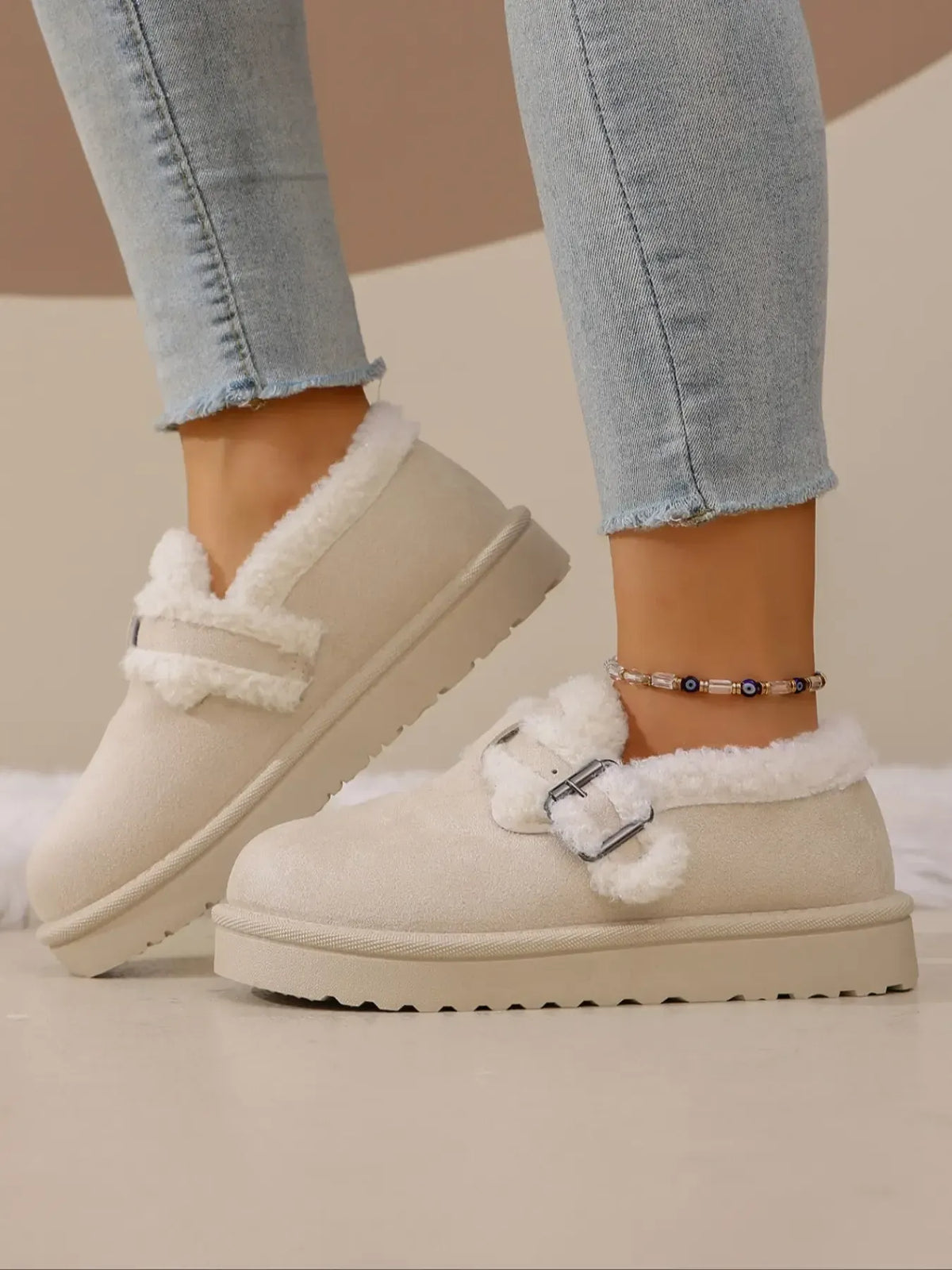 Women's Chunky Sole Casual Ankle Boots