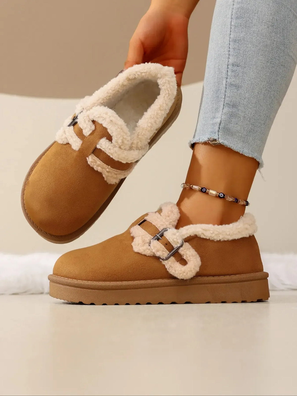 Women's Chunky Sole Casual Ankle Boots