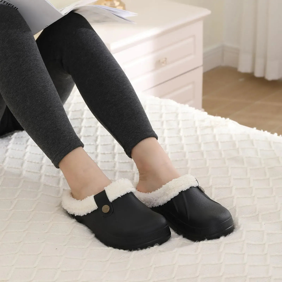Chunky Lug Sole Loafers