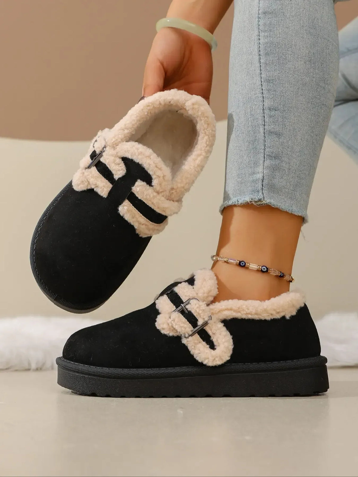 Women's Chunky Sole Casual Ankle Boots