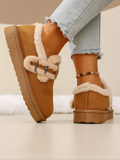 Women's Chunky Sole Casual Ankle Boots