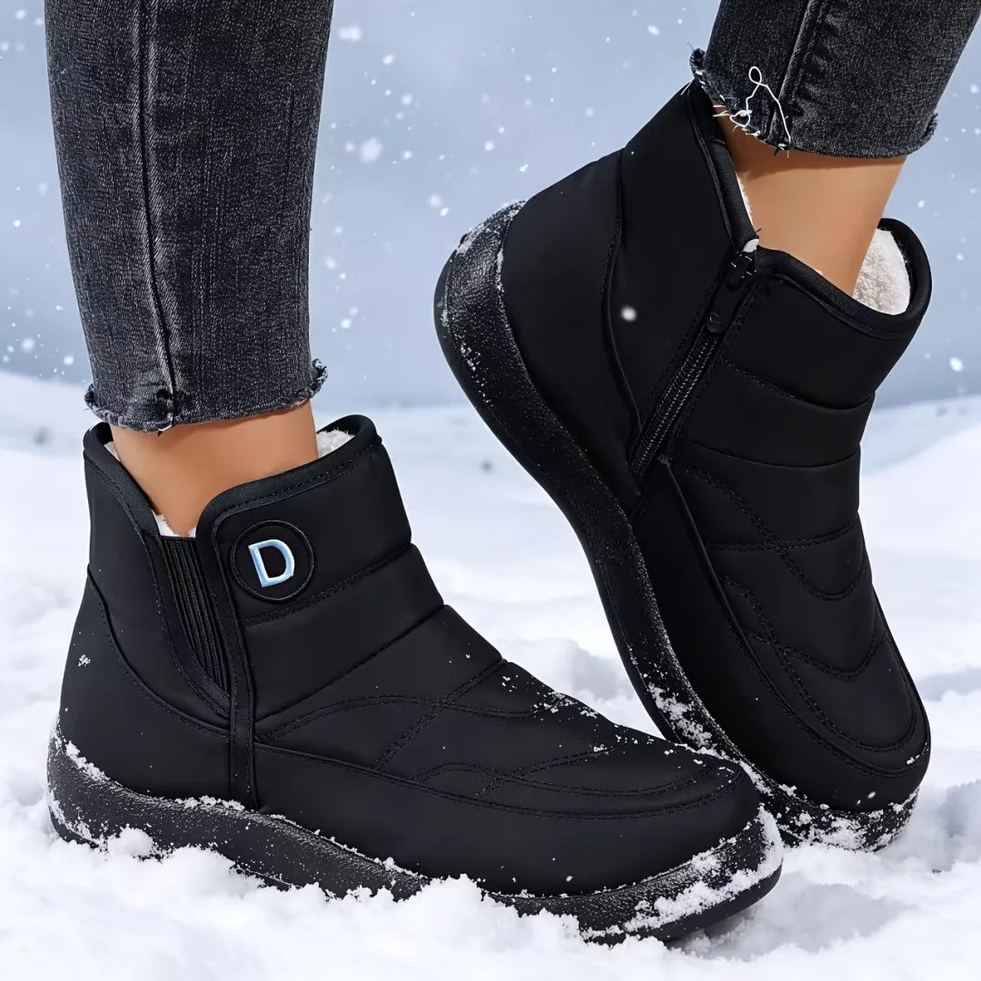 Women's Cosy Fleece-Lined Snow Boots