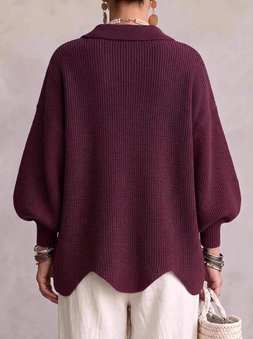 Women's Chunky Button Knit Cardigan