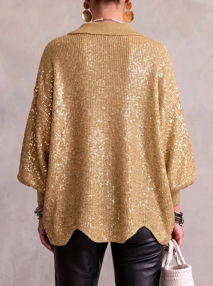 Women's Chunky Button Knit Cardigan