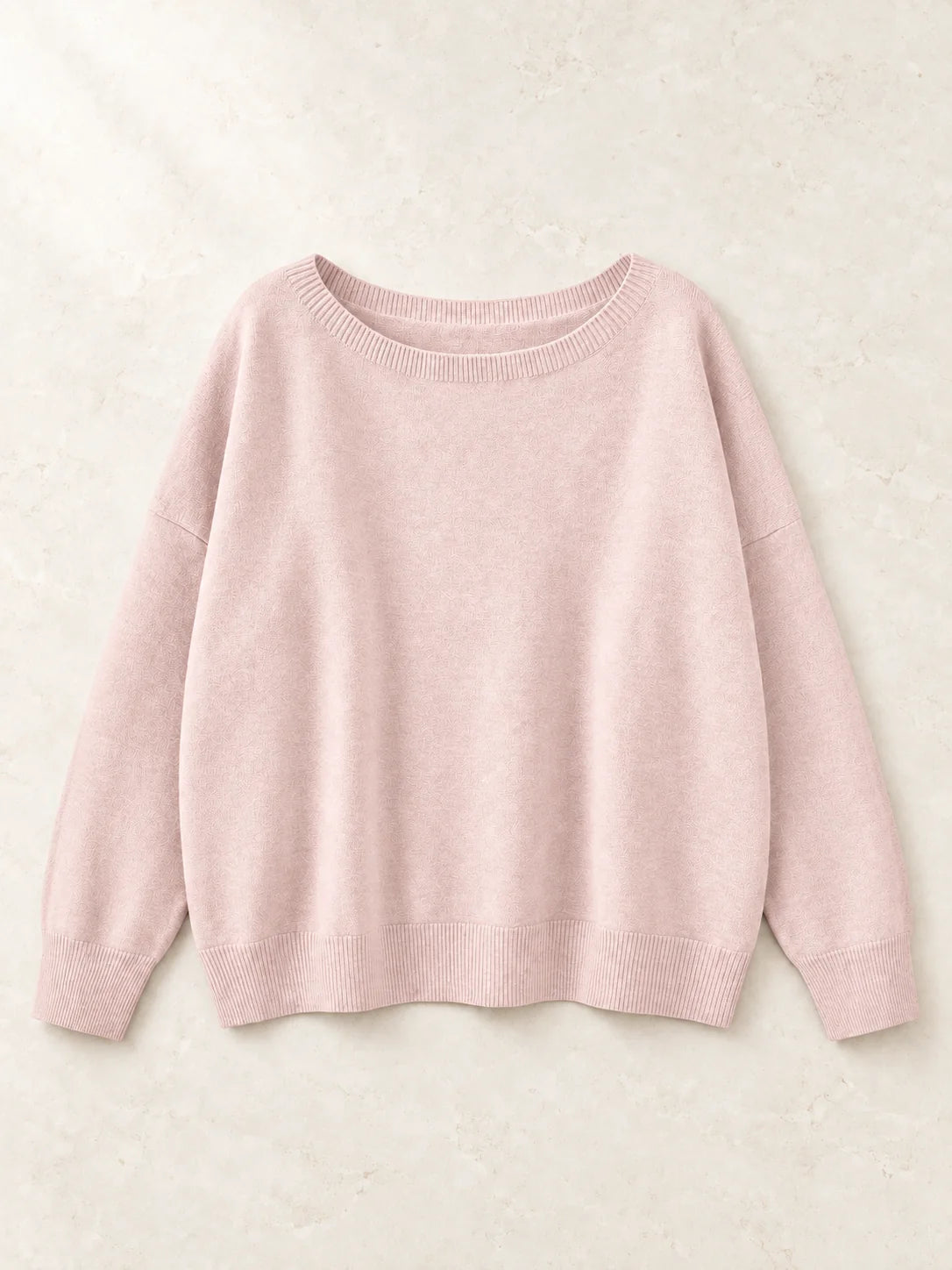 Women's Relaxed Round Neck Knit Jumper